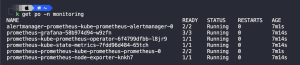 kubernetes monitoring pods